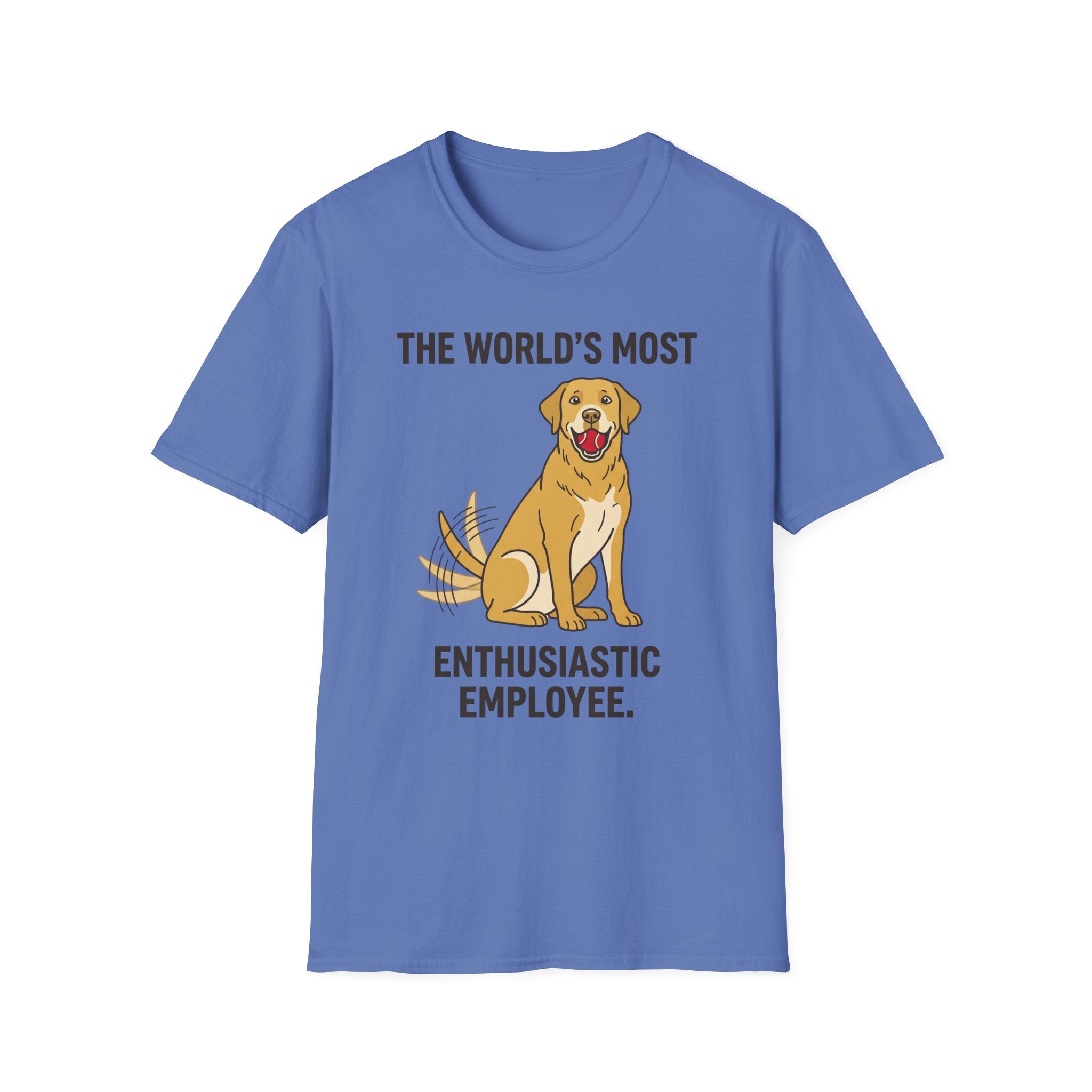 Labrador - The Worlds Most Enthusiastic Employee