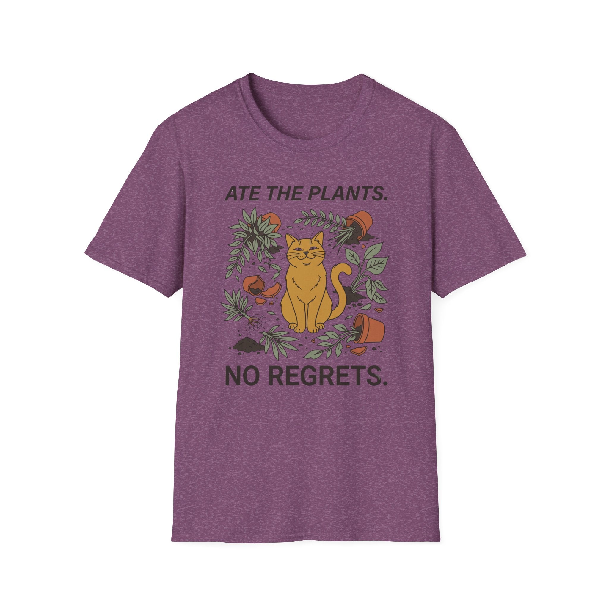 Ate the Plants. No Regrets. - Cat and Houseplants
