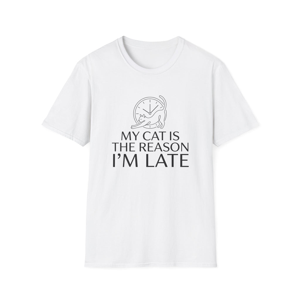 My Cat Is The Reason I'm Late T-Shirt