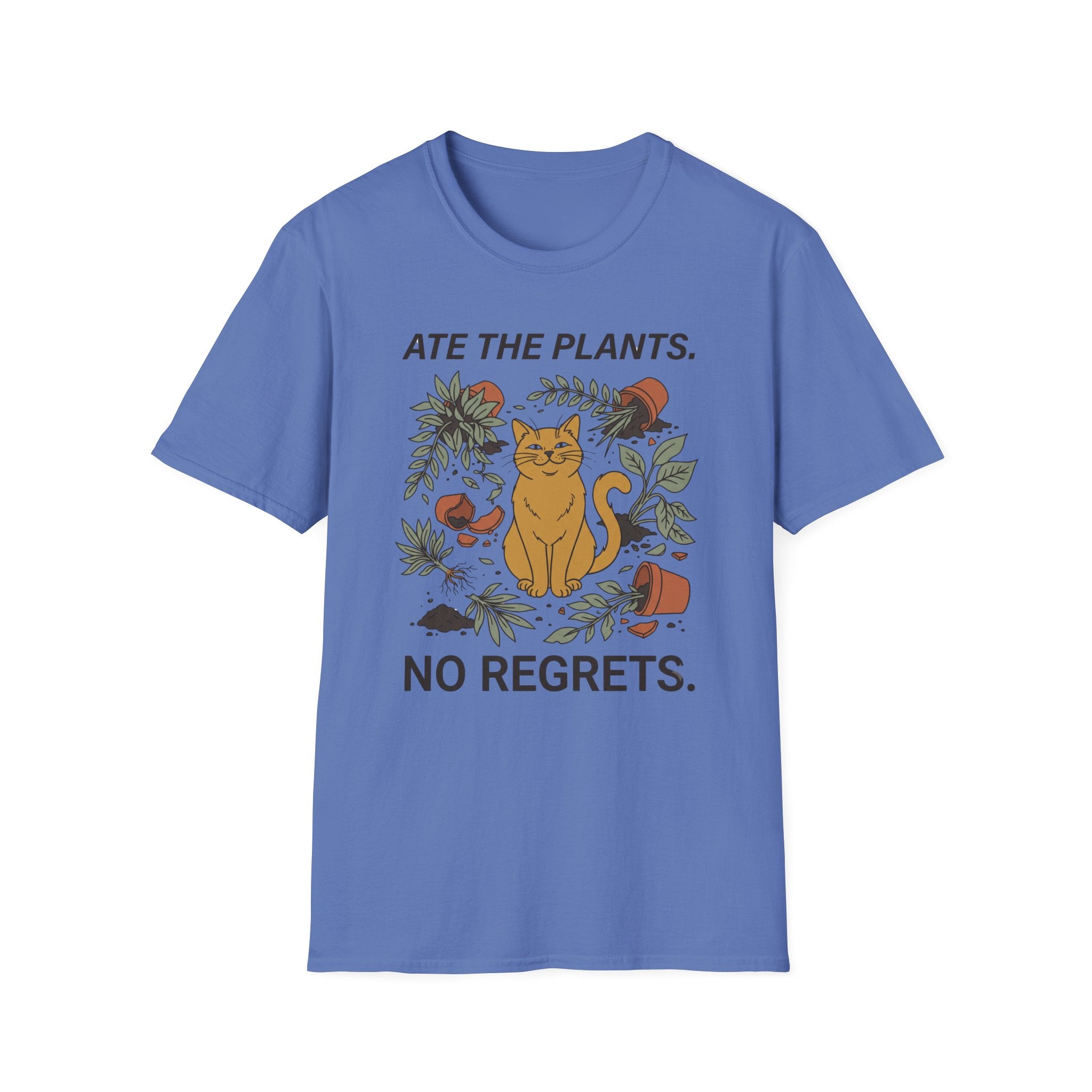 Ate the Plants. No Regrets. - Cat and Houseplants