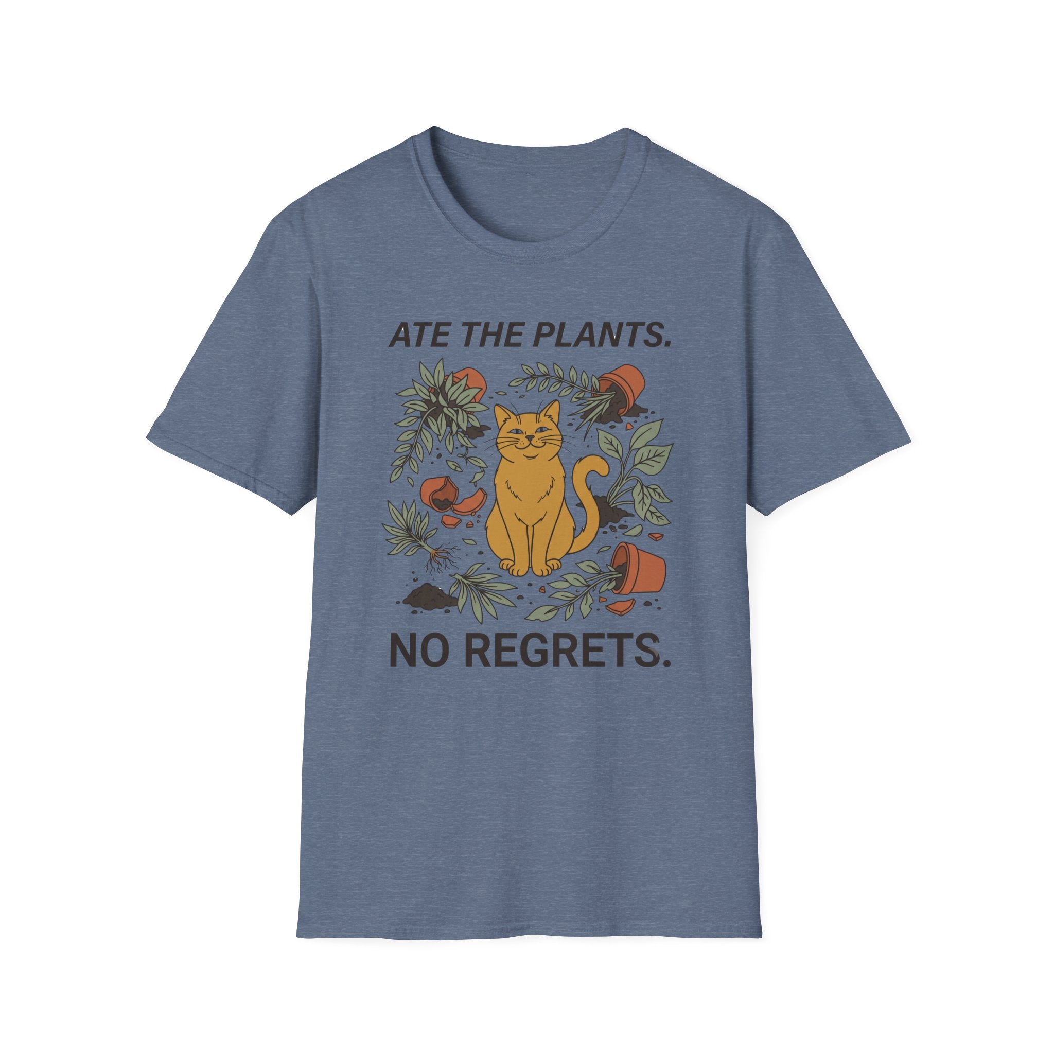 Ate the Plants. No Regrets. - Cat and Houseplants