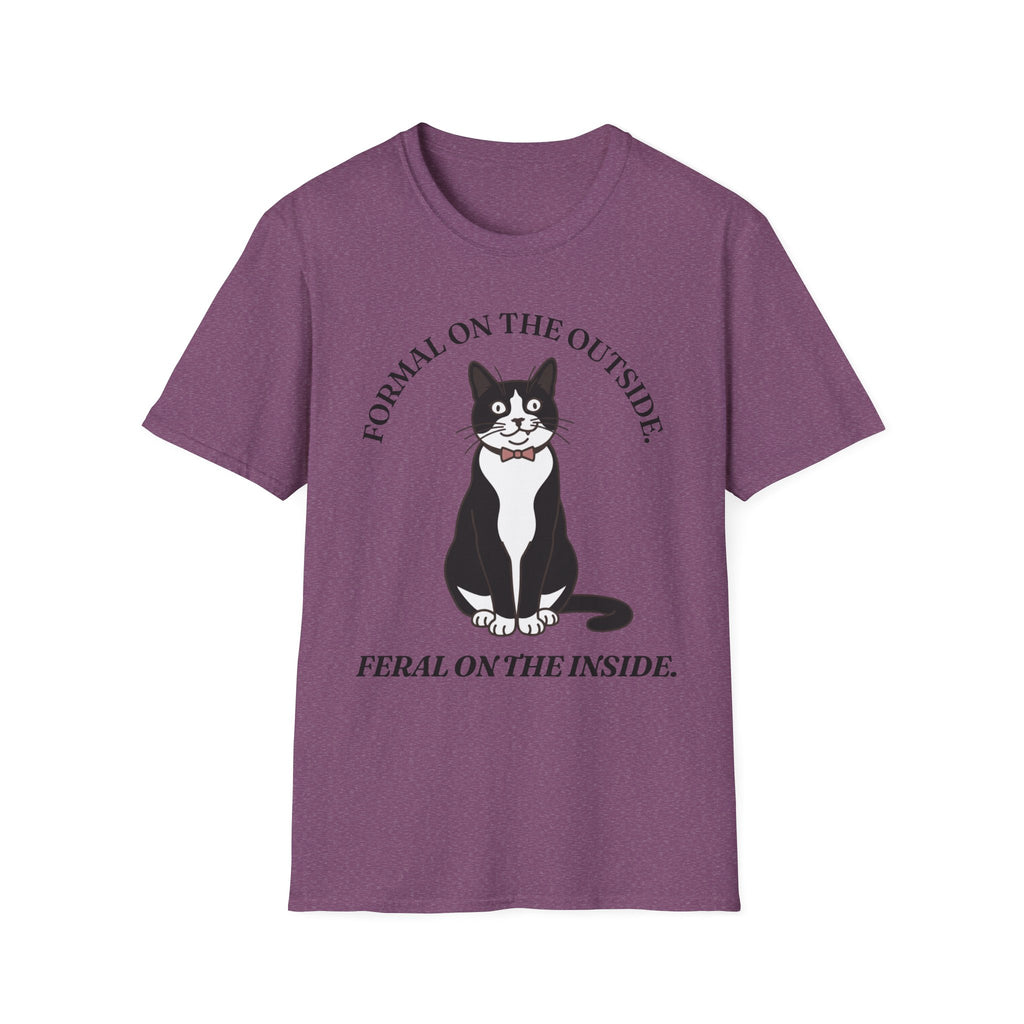 Tuxedo Cat - Formal Outside, Feral Inside