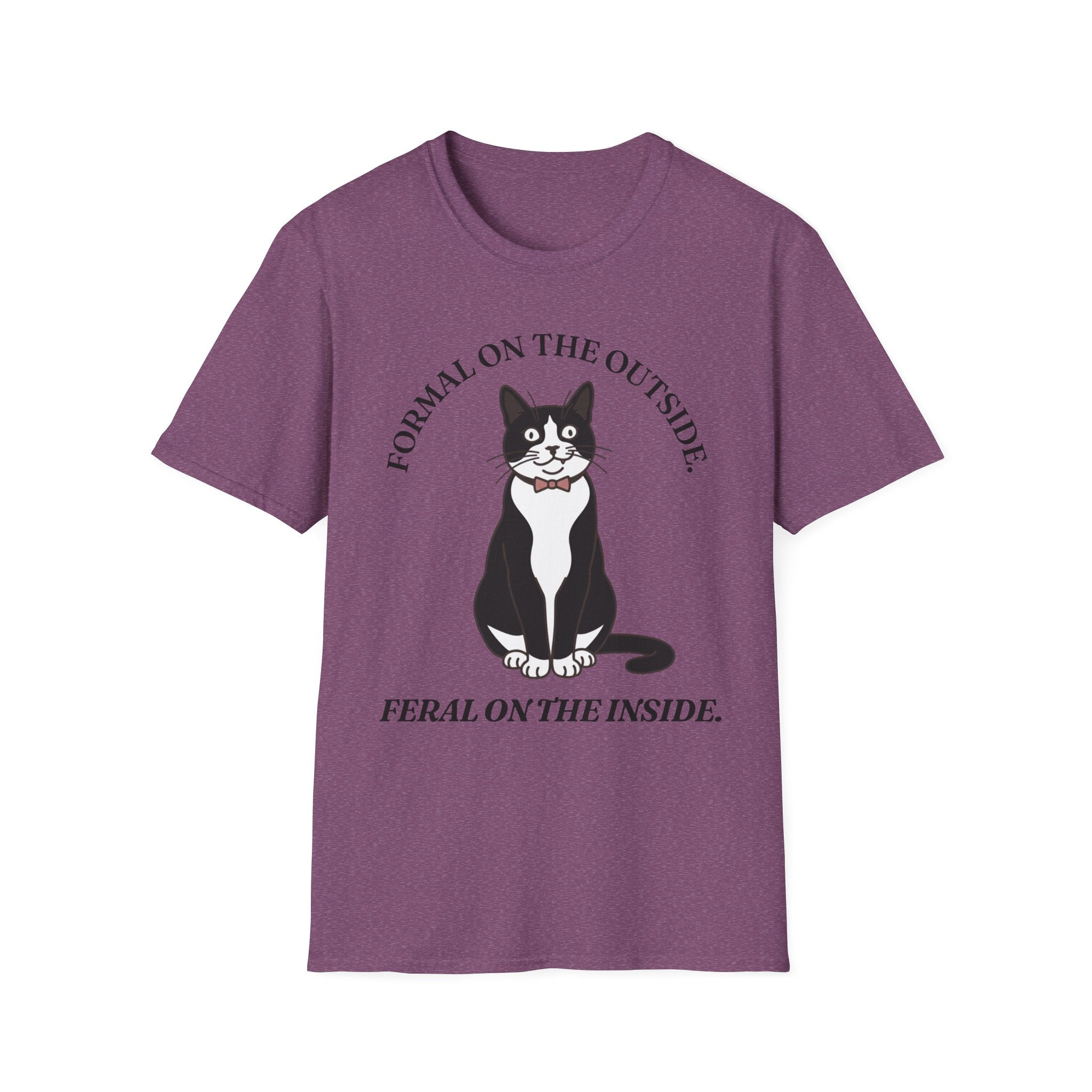 Tuxedo Cat - Formal Outside, Feral Inside