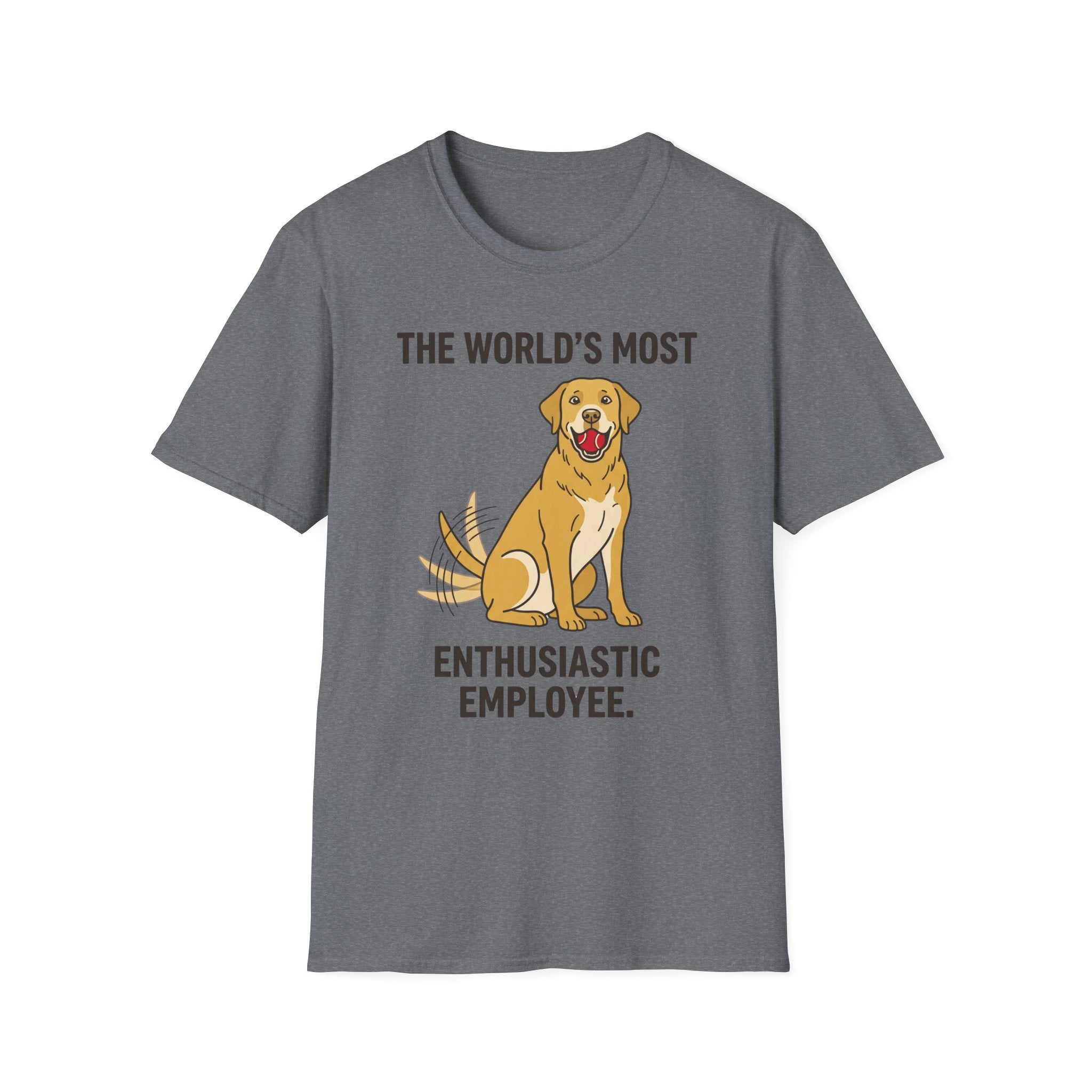 Labrador - The Worlds Most Enthusiastic Employee