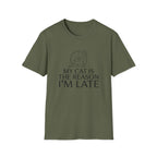 My Cat Is The Reason I'm Late T-Shirt