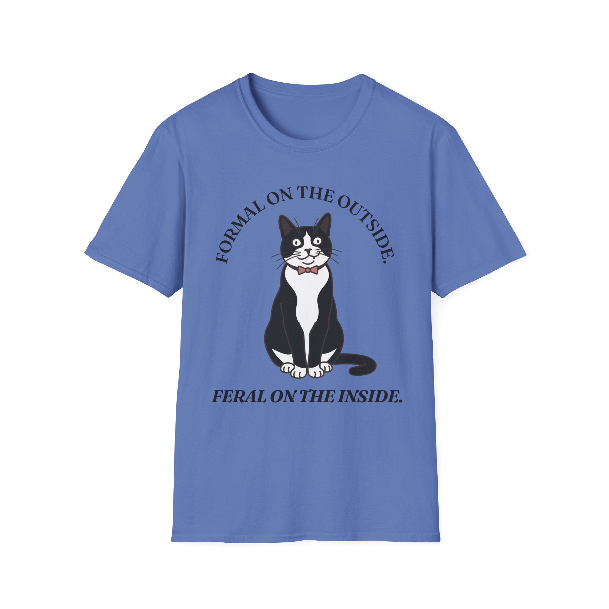 Tuxedo Cat - Formal Outside, Feral Inside
