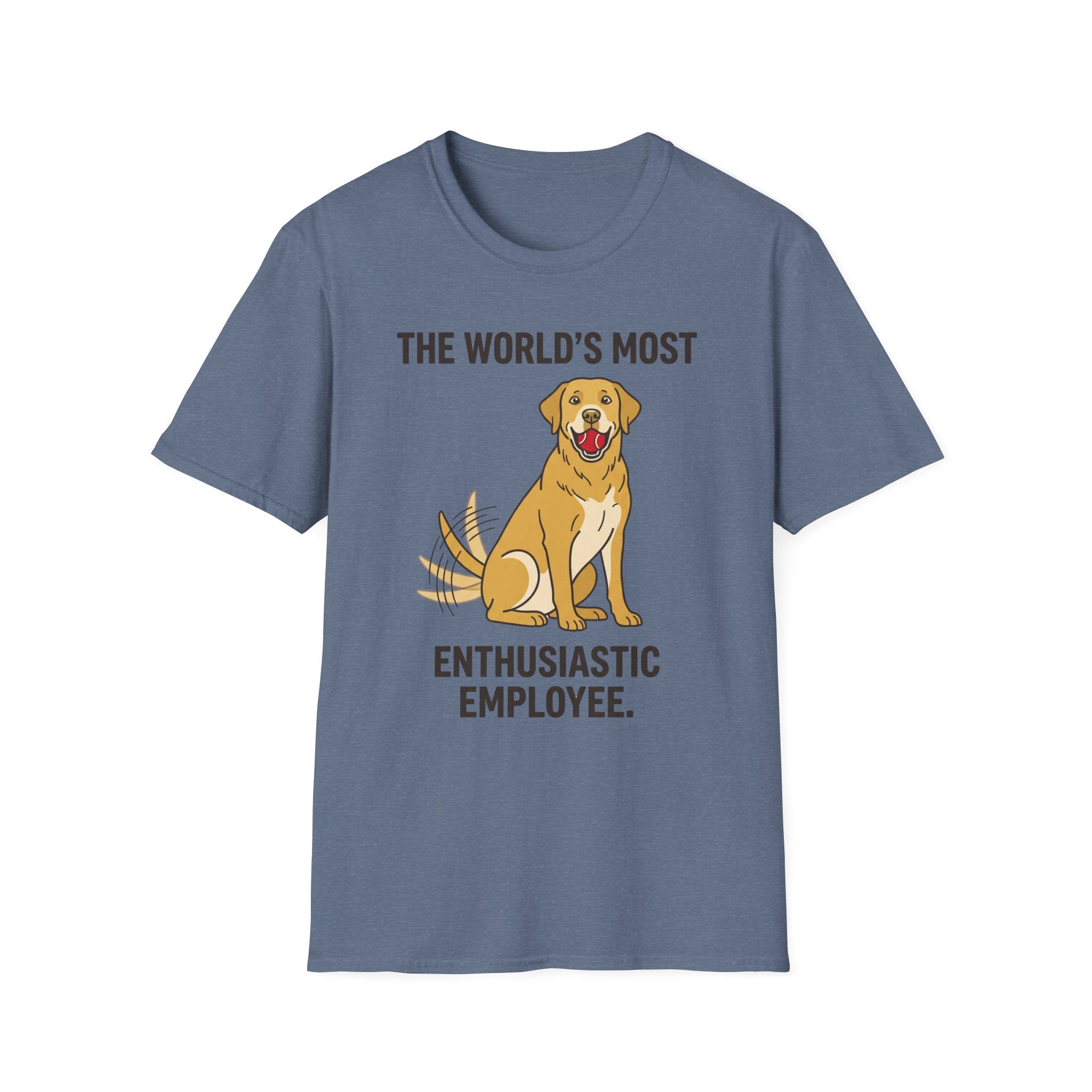 Labrador - The Worlds Most Enthusiastic Employee