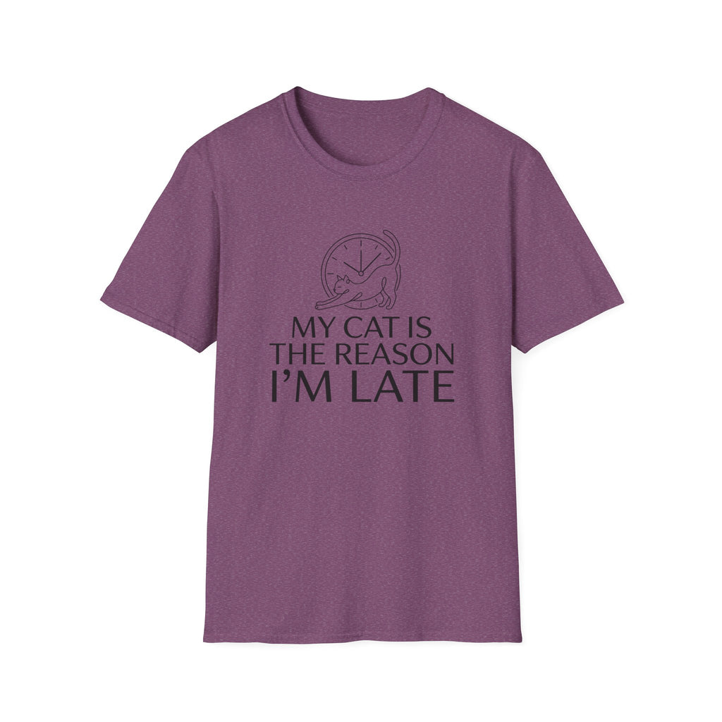 My Cat Is The Reason I'm Late T-Shirt