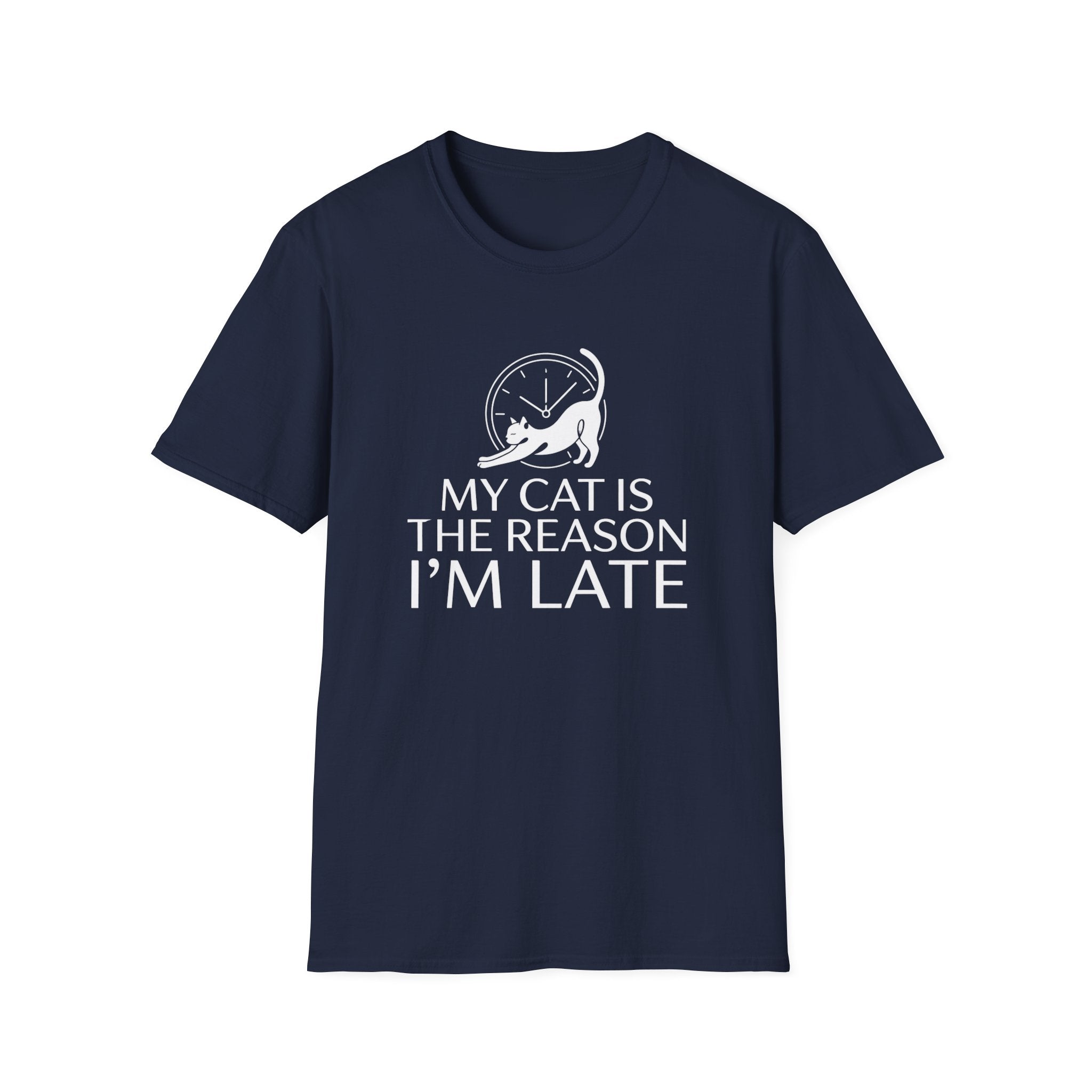My Cat Is The Reason I'm Late T-Shirt
