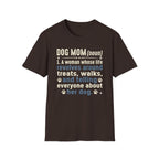 Dog Mom Definition T-Shirt