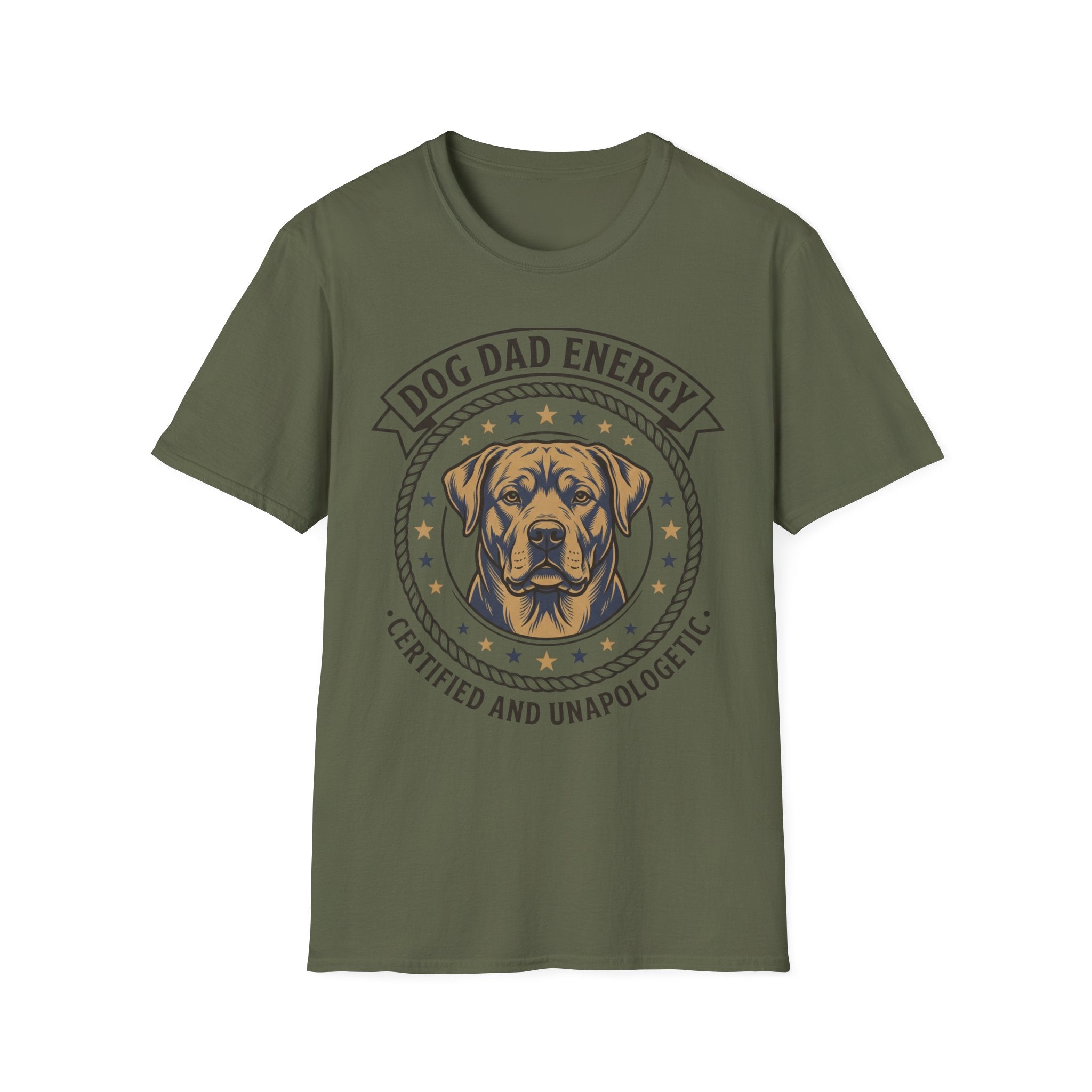 Dog Dad Energy - Vintage Badge