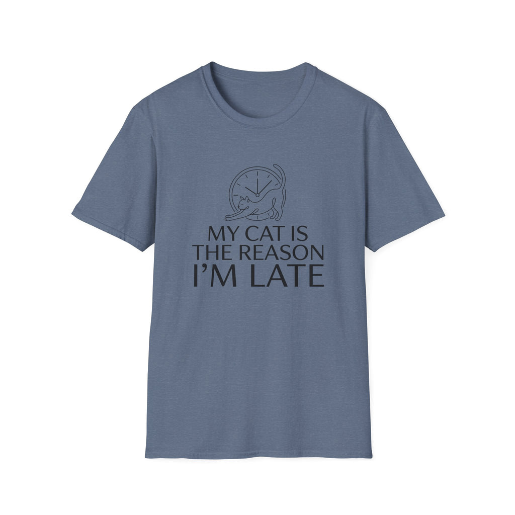 My Cat Is The Reason I'm Late T-Shirt