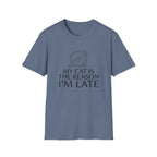 My Cat Is The Reason I'm Late T-Shirt