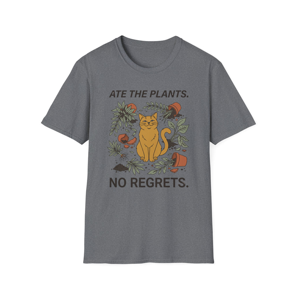 Ate the Plants. No Regrets. - Cat and Houseplants