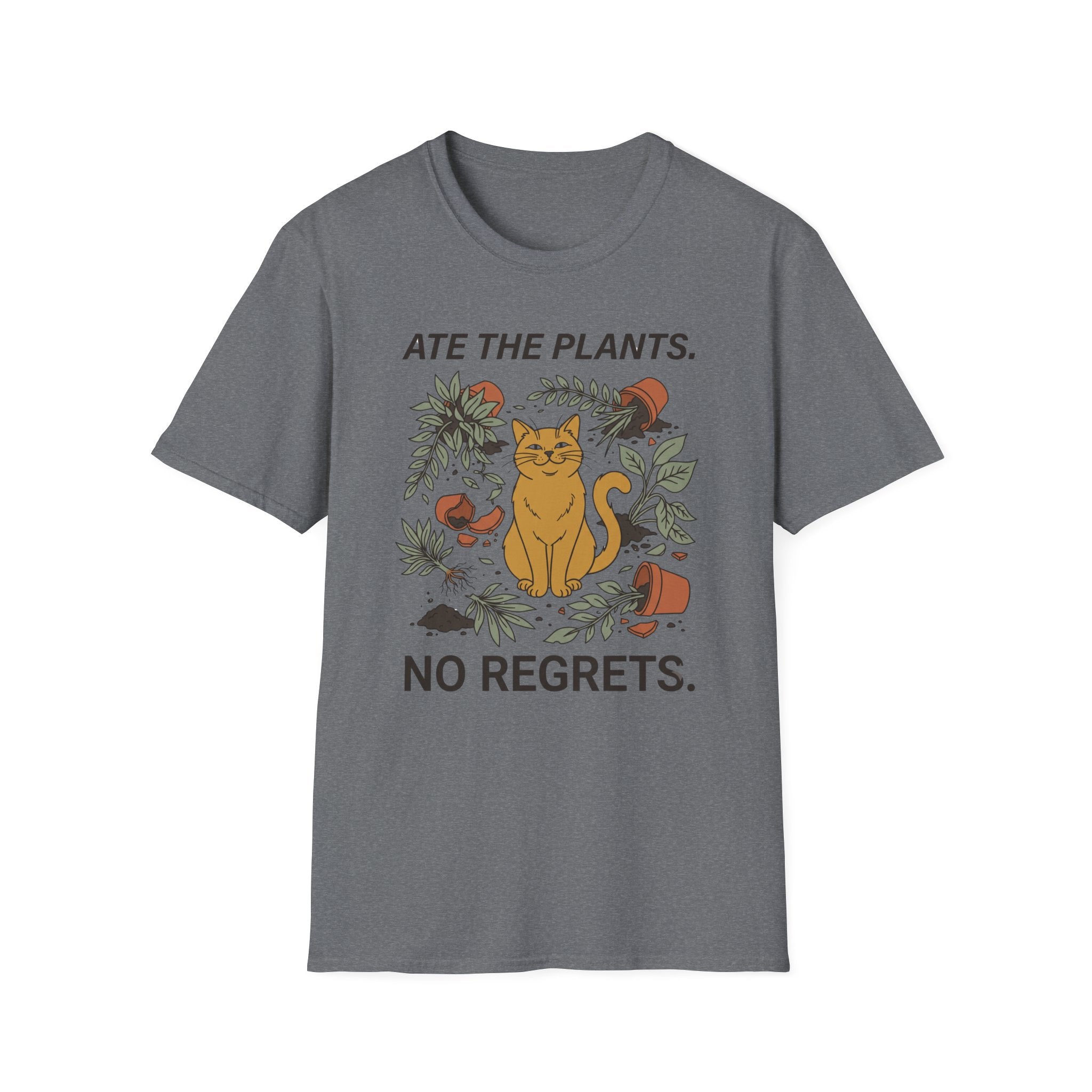 Ate the Plants. No Regrets. - Cat and Houseplants