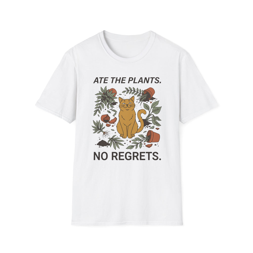 Ate the Plants. No Regrets. - Cat and Houseplants